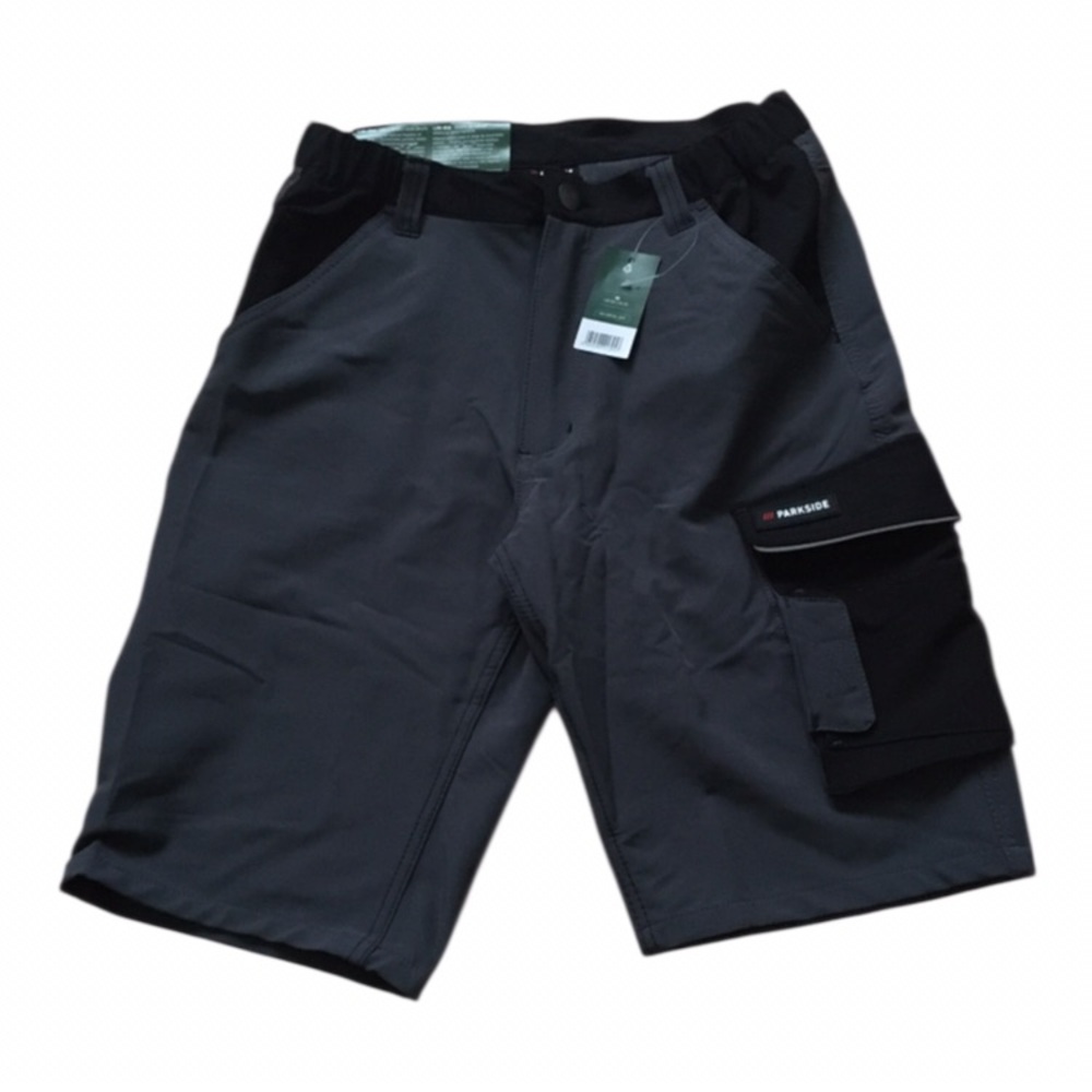 NWT Parkside Men's Gray Utility Work Shorts M